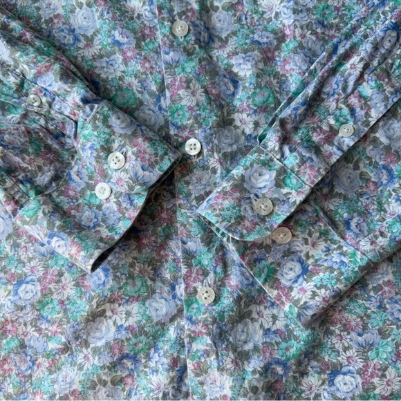 Grand Frank From  Sweden FLORAL PRINTED SHIRT - Picture 10 of 15